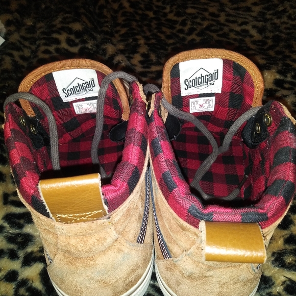 *Limited Edition LumberJack Vans* (Mens size 8) - Picture 5 of 7